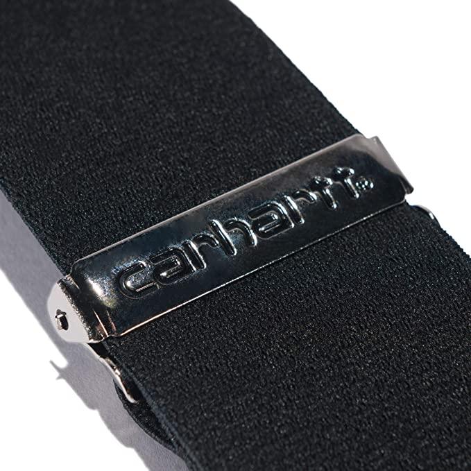 Carhartt Utility Suspender for Men - Heavy Duty Work Suspenders with Adjustable Straps, Black - Ideal for Construction, Farming & Outdoor Workwear