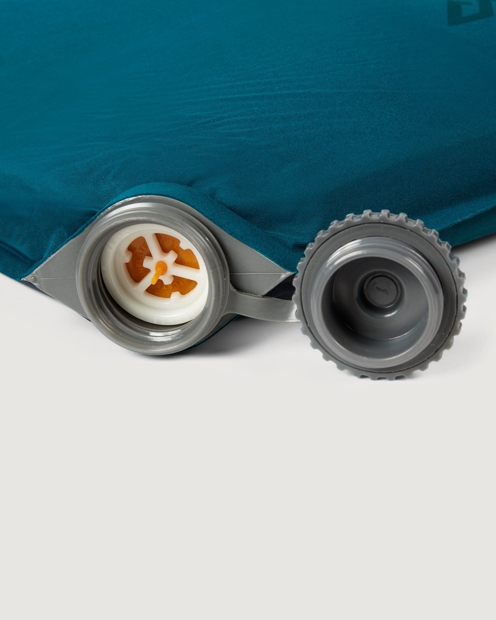 Vurso Self-Inflating Camping Sleeping Pad - 3 Inch (75mm) Thick, Deep Lagoon Blue - Perfect for Backpacking, Hiking & Outdoor Adventures
