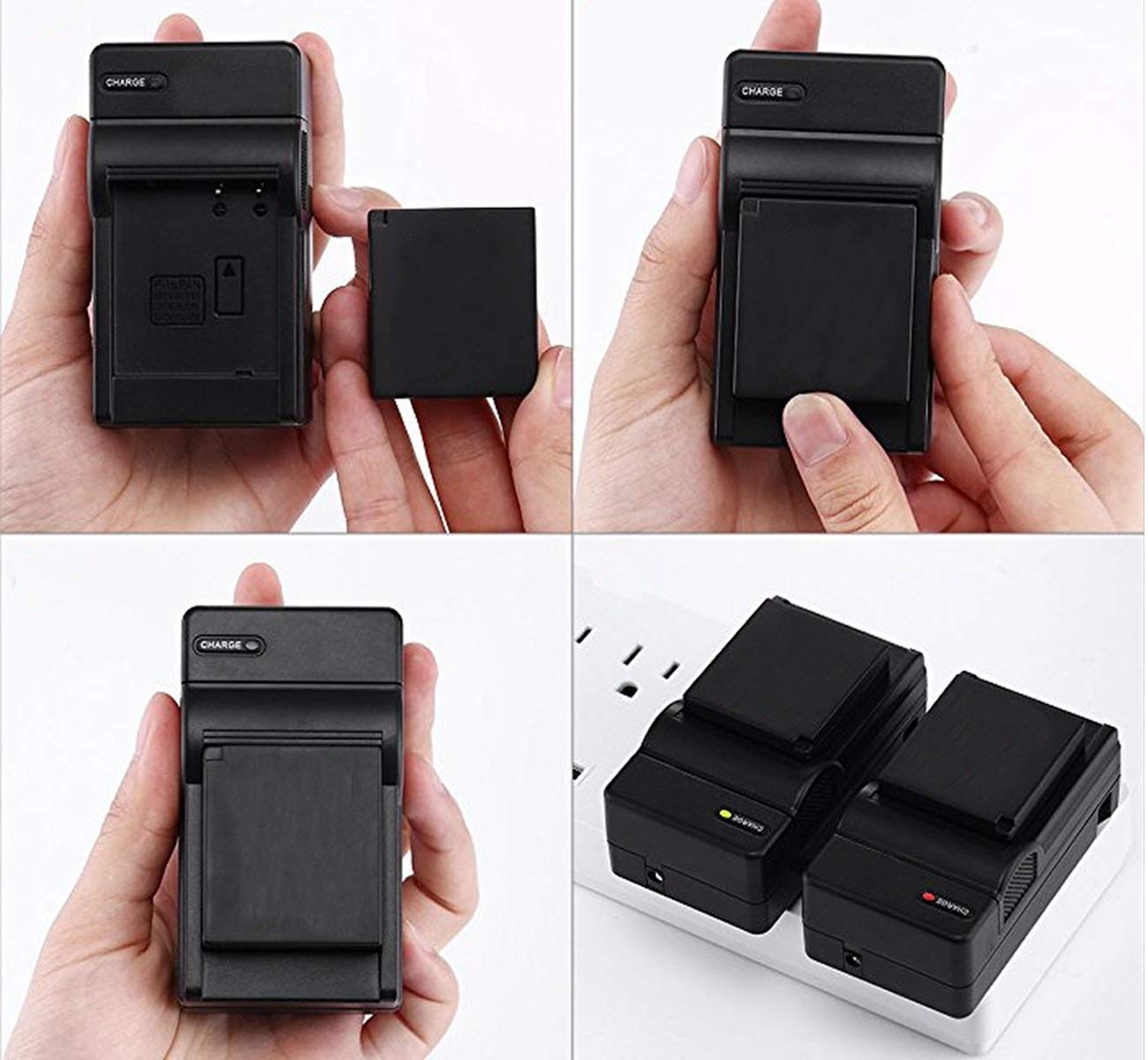 Original Panasonic HC-PV100 HD Camcorder Battery Charger - Fast Charging & Reliable Power - Perfect for Travel, Vlogging & Professional Video Recording