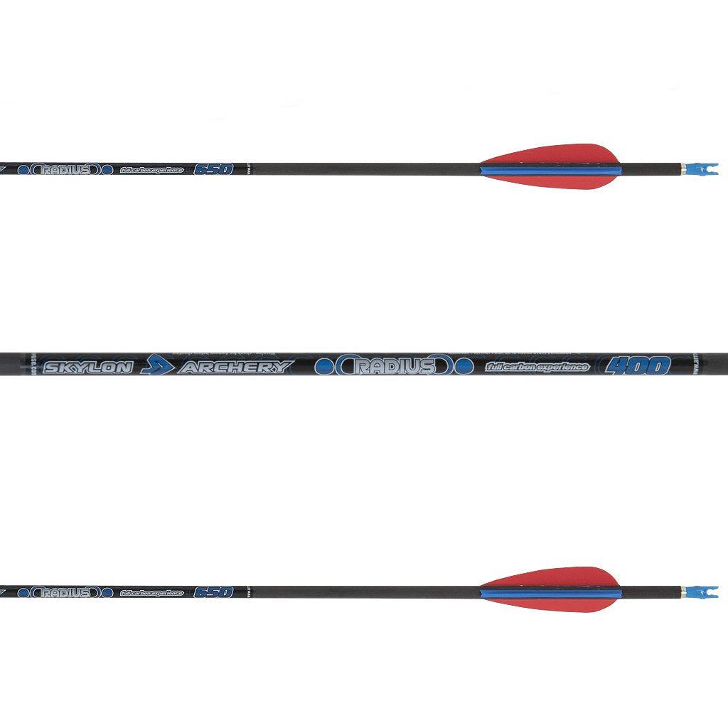 Skylon Radius Arrows - High-Performance Fletched Vanes for Target Practice & Hunting | Perfect for Outdoor Archery & Competition Shooting