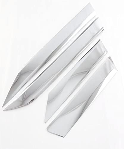 4 door trim strips silver