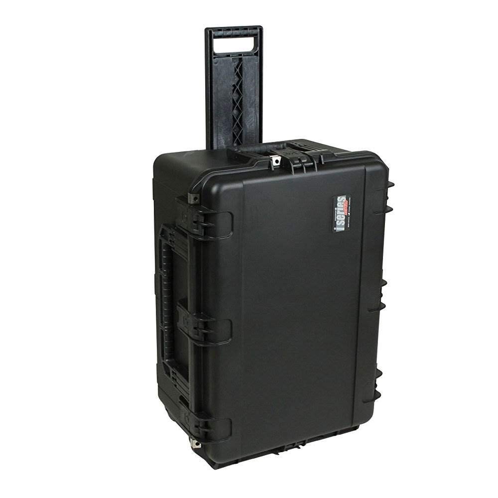 SKB Cases 3I-2617-12BE Hard Plastic Military Standard (Mil-Std) Waterproof Rolling Utility Case for Electronics Storage & Transport - Ideal for Equipment Protection, Field Work & Travel