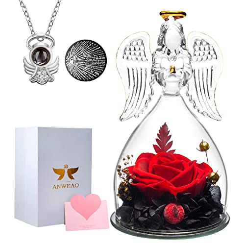 Red Rose With Nacklace