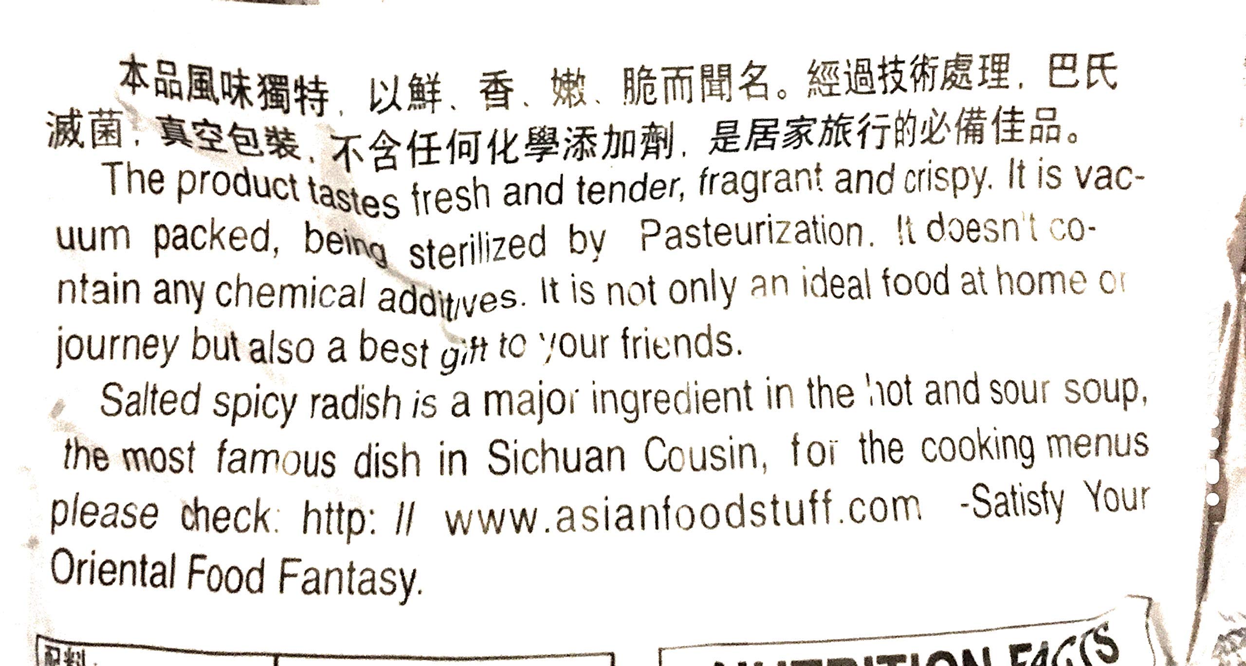 Spicy King Shredded Salted Spicy Original Radish - 3.05 Oz (5 Pack) | Premium Korean Pickled Radish Side Dish | Perfect for Bibimbap, Ramen, Rice Bowls & Asian Cuisine
