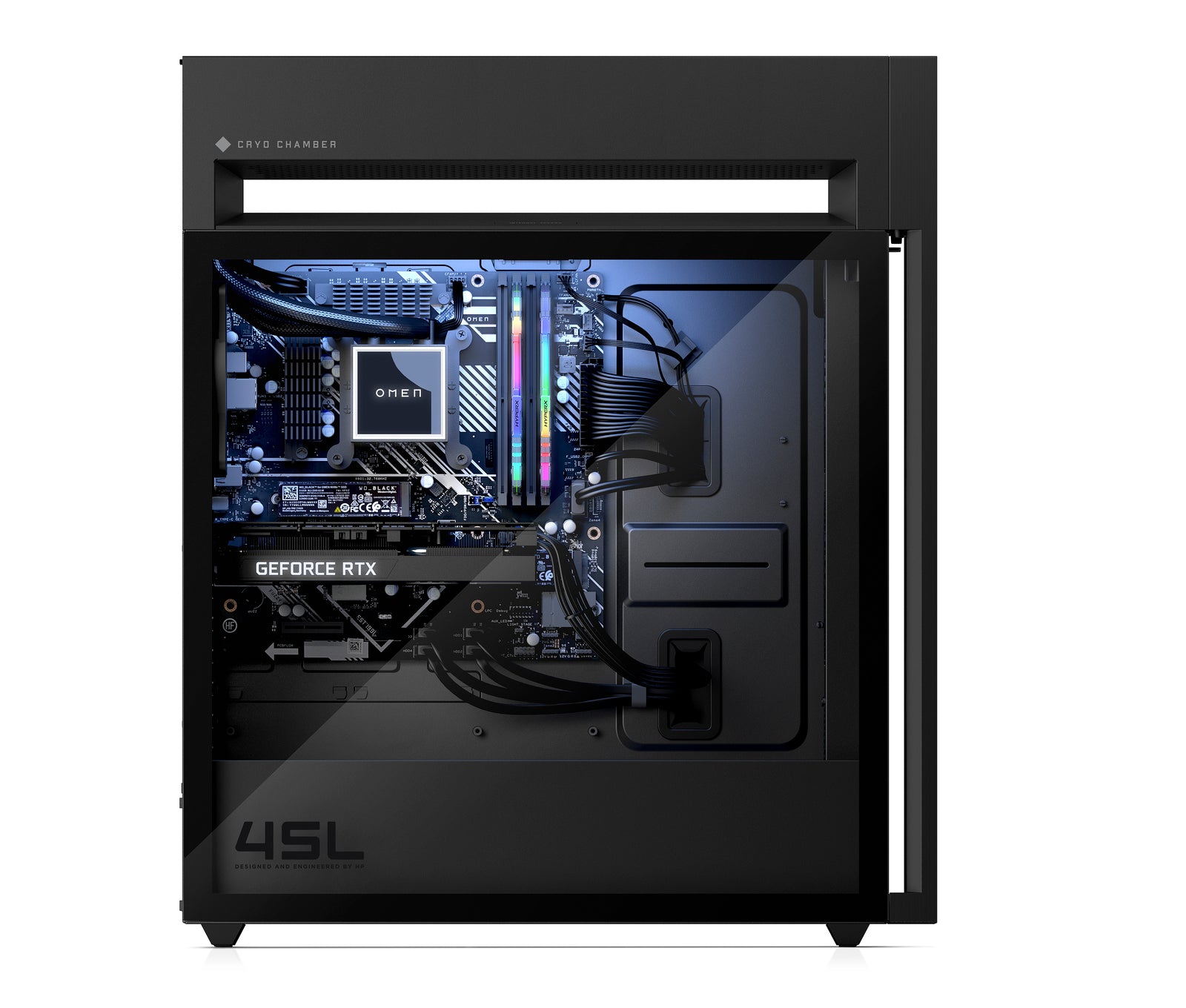 OMEN 45L Gaming Desktop PC - High Performance Intel Core i7, NVIDIA RTX 3080, 32GB RAM, 1TB SSD - Perfect for 4K Gaming, Streaming & VR Experiences