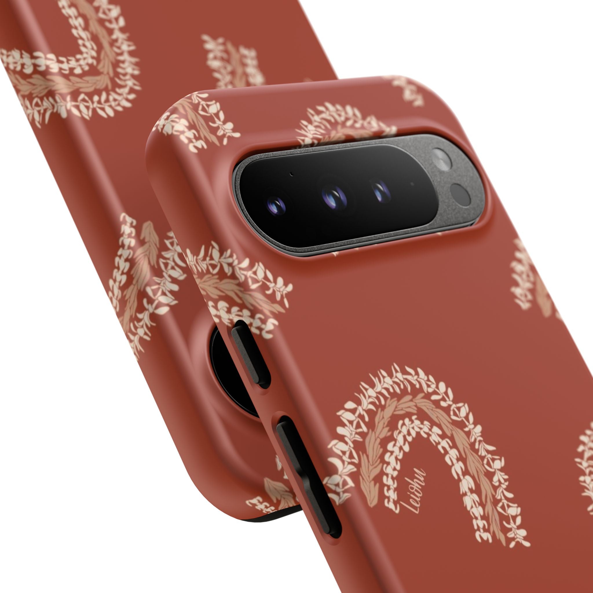 Authentic Hawaiian Ānuenue Lei - Colorful Flower Necklace for Google Pixel Phone Accessories - Perfect for Luau Parties, Graduations, and Hawaiian-Themed Events