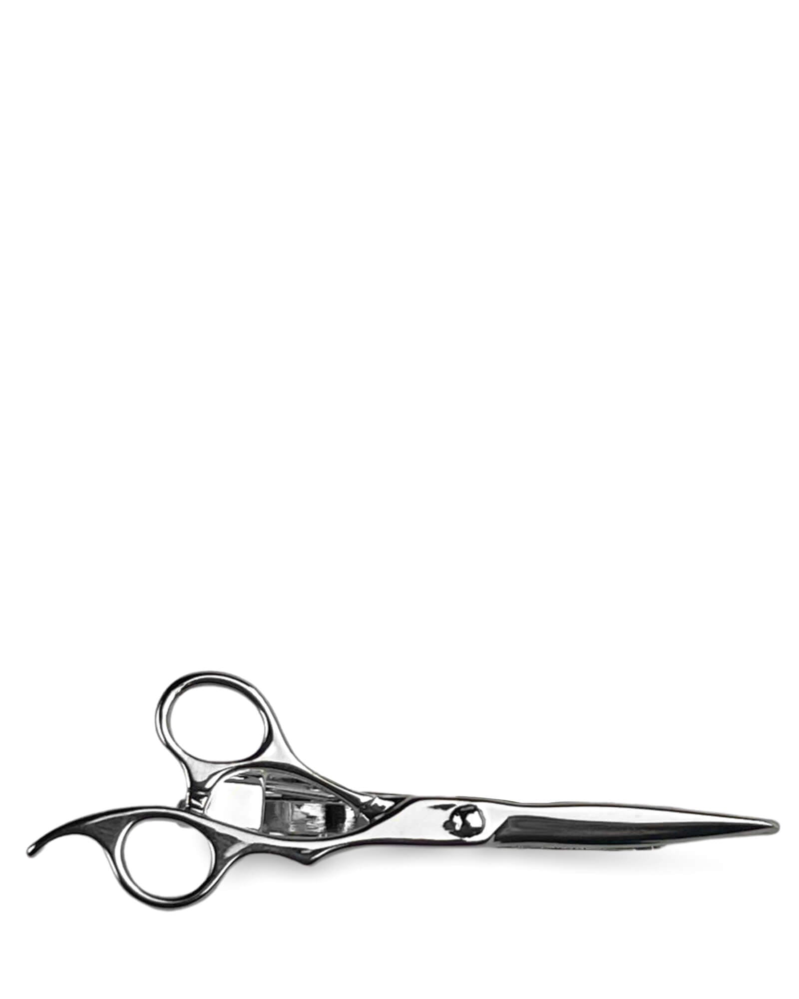 DÉCLIC Scissor Tie Bar - Silver | Elegant Men's Necktie Accessory for Weddings, Business & Formal Events | Perfect Gift for Grooms & Professionals