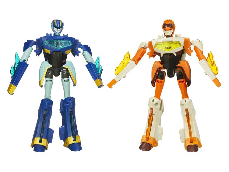 Transformers Animated Jetstorm and Jetfire Safeguard Action Figure 2-Pack Set – Collectible Robot Toys for Kids & Adults – Perfect for Display, Play, and Gifting