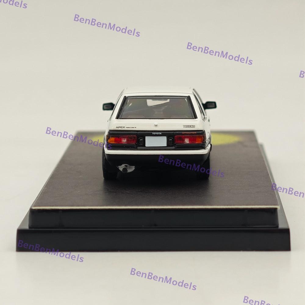 1/64 Scale Toyota Sprinter Trueno AE86 Final Version Initial D Model Car - HJ641052DE by Hobby Japan - Perfect for Anime Fans, Car Collectors & Display Shelf Decoration