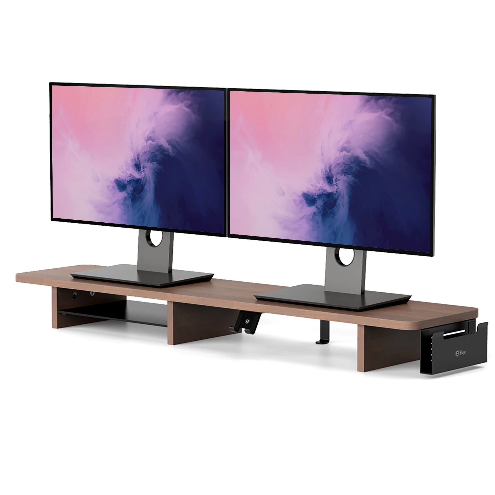 Ergonomic Monitor Stand Riser - Adjustable Laptop & Computer Screen Holder for Desk - Perfect for Home Office, Gaming & Workspace Setup
