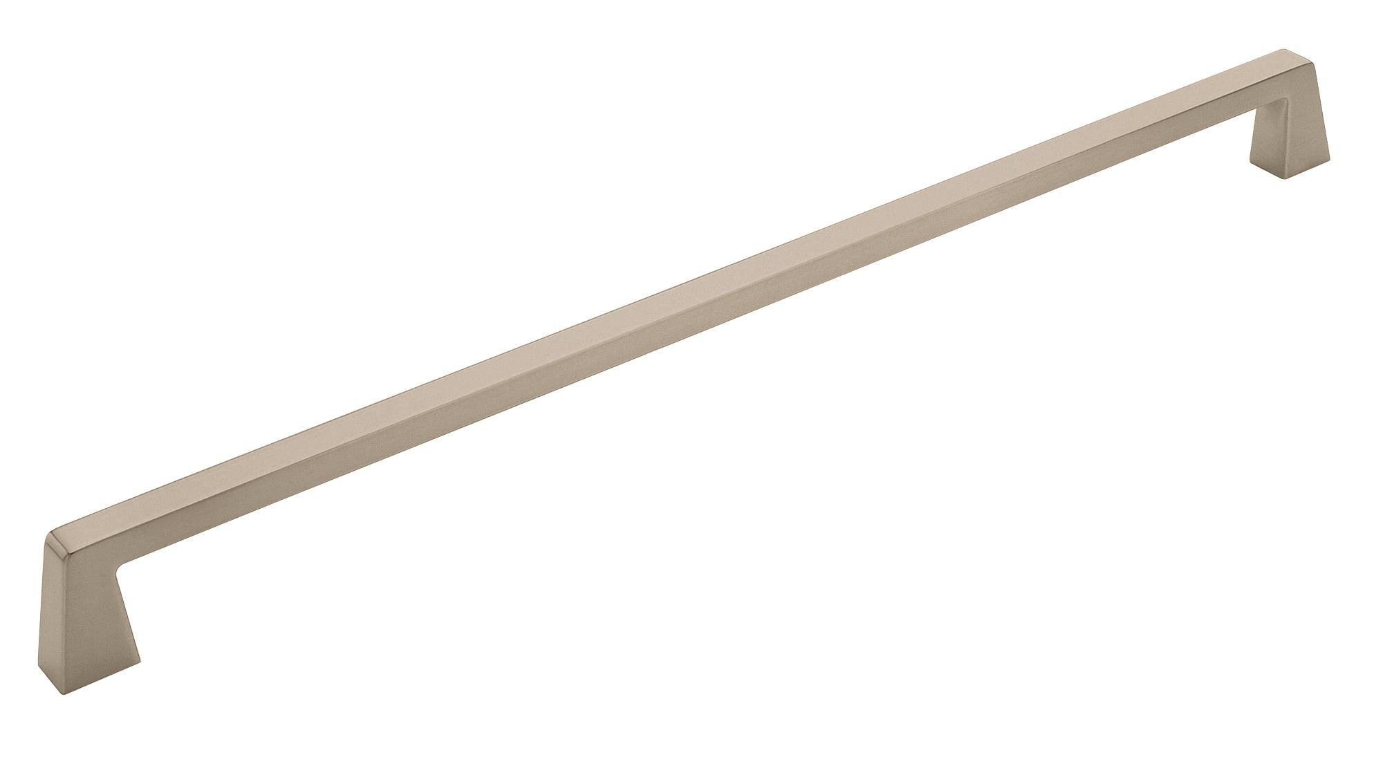 Amerock 18 Inch Satin Nickel Appliance Pull - 1 Pack Cabinet Hardware for Kitchen & Bathroom Drawers | Blackrock Drawer Handle | 457mm Center to Center | Modern Home Upgrade
