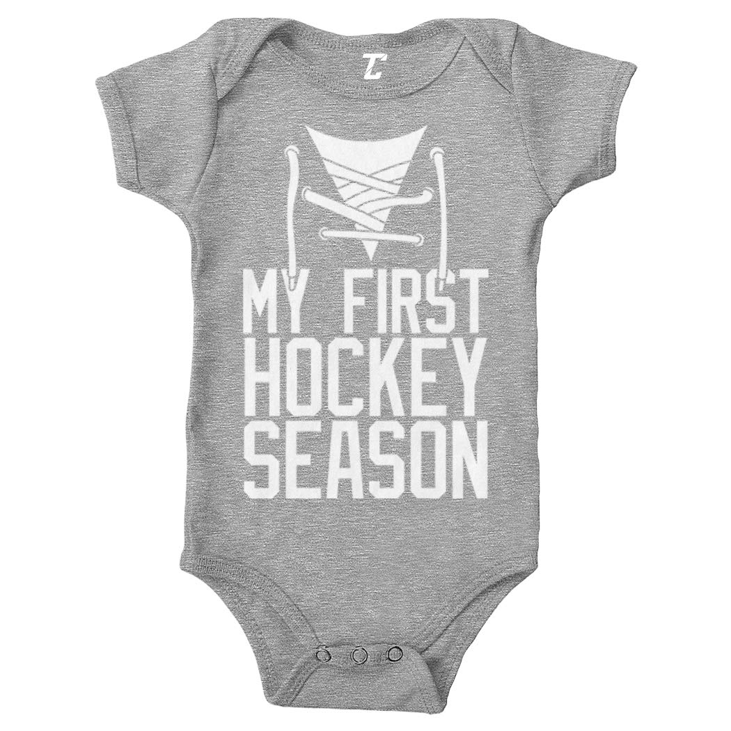 My First Hockey Season - Adorable Baby Bodysuit for Sports Fans | Perfect for Game Day, Baby Showers & Team Spirit Outfits