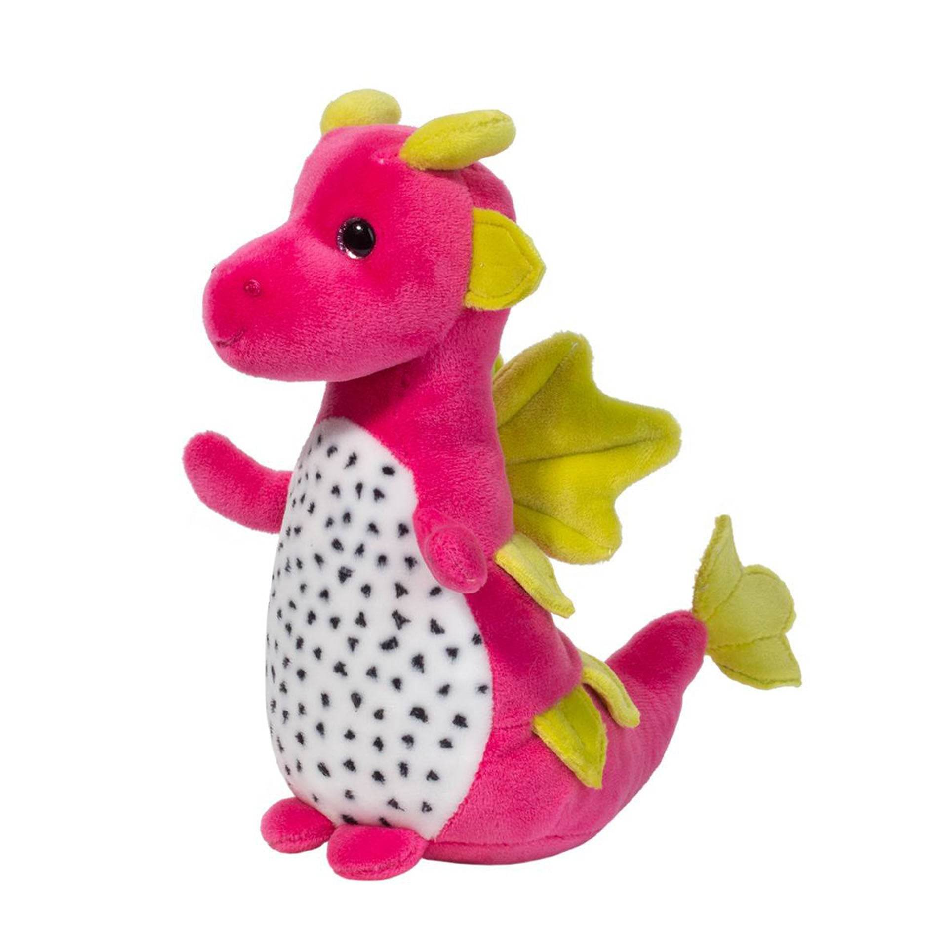 Dizzy: Dragonfruit Dino Fusion Plush Toy - Soft Cute Stuffed Animal for Kids, Gift for Boys & Girls, Perfect for Bedtime Cuddles & Playtime Fun