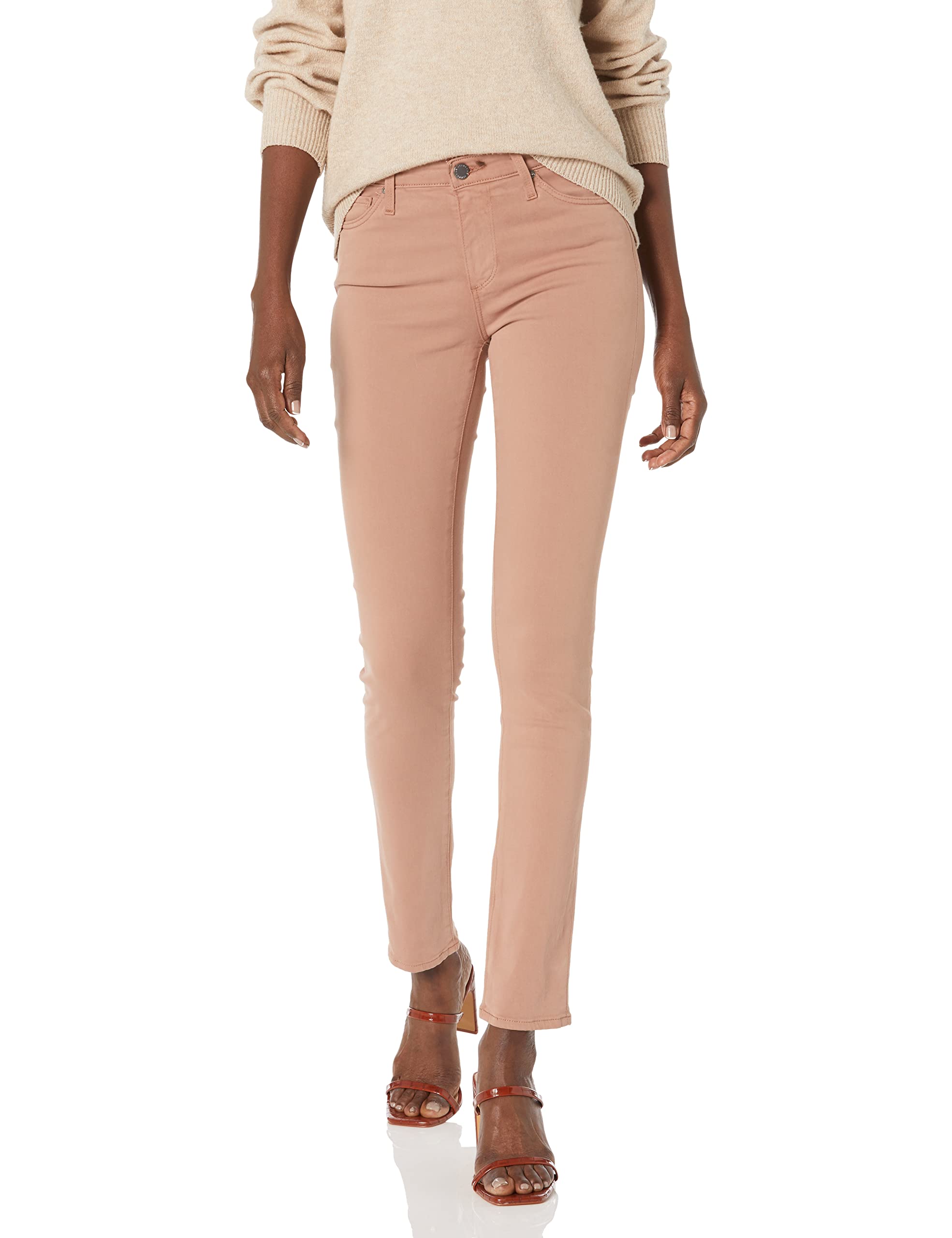 AG Adriano Goldschmied Women's Prima Ankle Jeans - High Rise Slim Fit Stretch Denim Pants for Casual Wear & Everyday Outfits