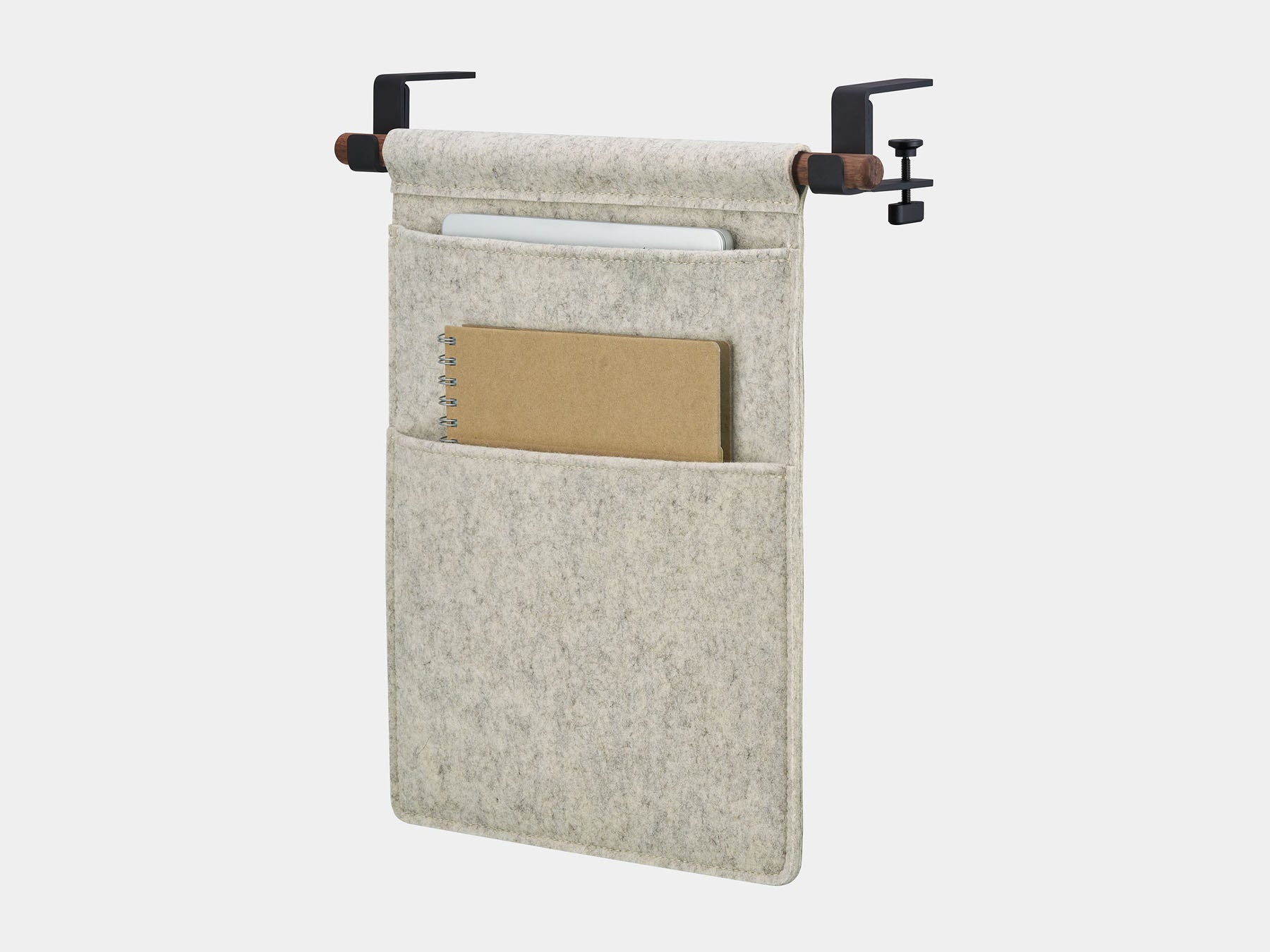 Space-Saving Hanging Desk Organizer with Multiple Pockets - Perfect for Office, Home, or Dorm Room Organization | Wall Mounted Storage Solution for Papers, Files, and Office Supplies