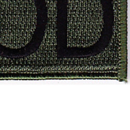EOD Patch - Explosive Ordnance Disposal Hook and Loop Military Badge for Tactical Vests, Uniforms & Backpacks | Perfect for Military Personnel, First Responders & Collectors