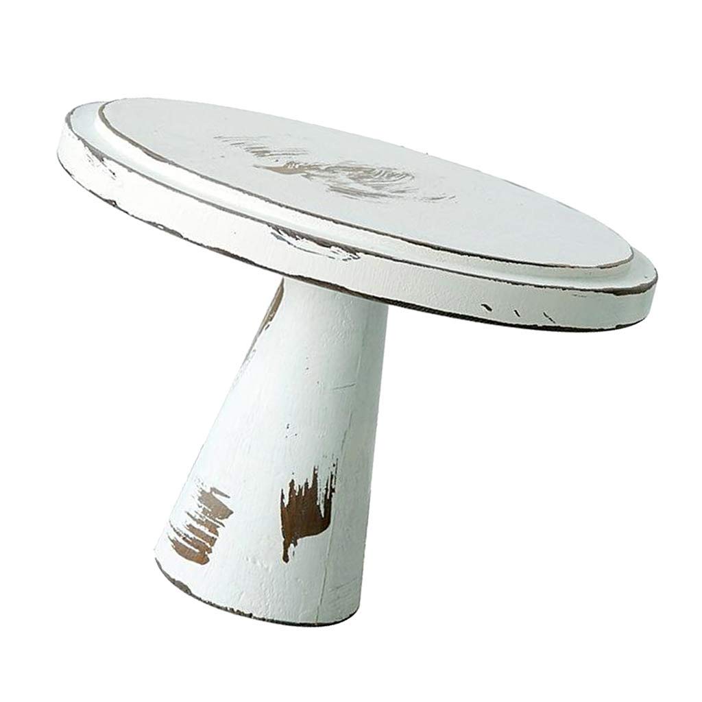 Rustic Wooden Cake Stand for Wedding, Birthday Party - 10.6