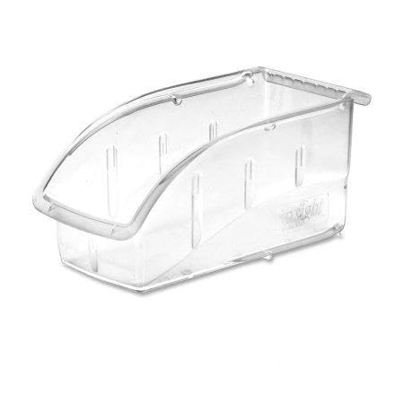 Ultra Clear Storage Bin with Lid - 12 Pack, Stackable Plastic Bins for Organizing Closet, Pantry, Office & Kids Toys - Transparent Home Organization Containers for Easy Visibility & Space Saving