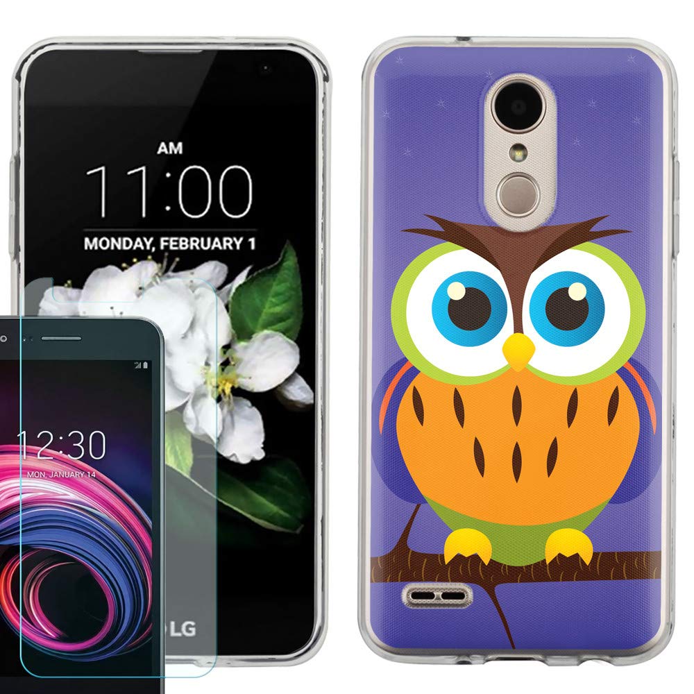 LG Aristo 2/Tribute Dynasty TPU Case with Screen Protector - Slim Fit Protection for Daily Use