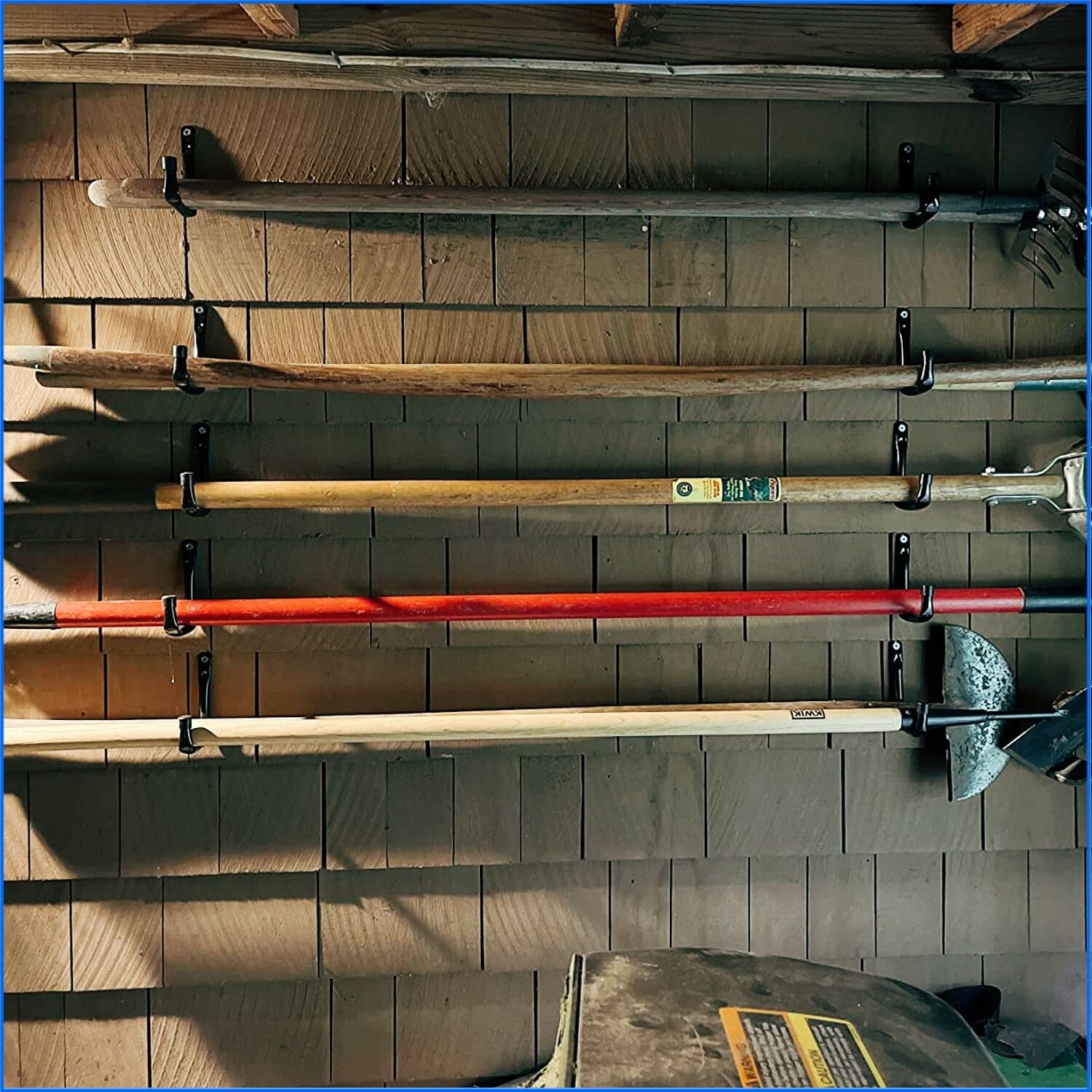 Heavy Duty Garage Storage Hooks 12 Pack - 3.5 Inch Wall Mounted Utility Hangers for Organizing Tools, Bikes & Sports Equipment - Perfect for Garage, Shed & Workshop Organization