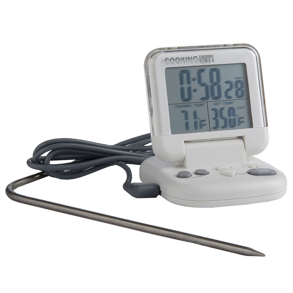 Digital Probe Thermometer - Fast & Accurate Meat Thermometer for Grilling, Cooking, Baking - Instant Read Food Thermometer for BBQ, Kitchen, Home Use