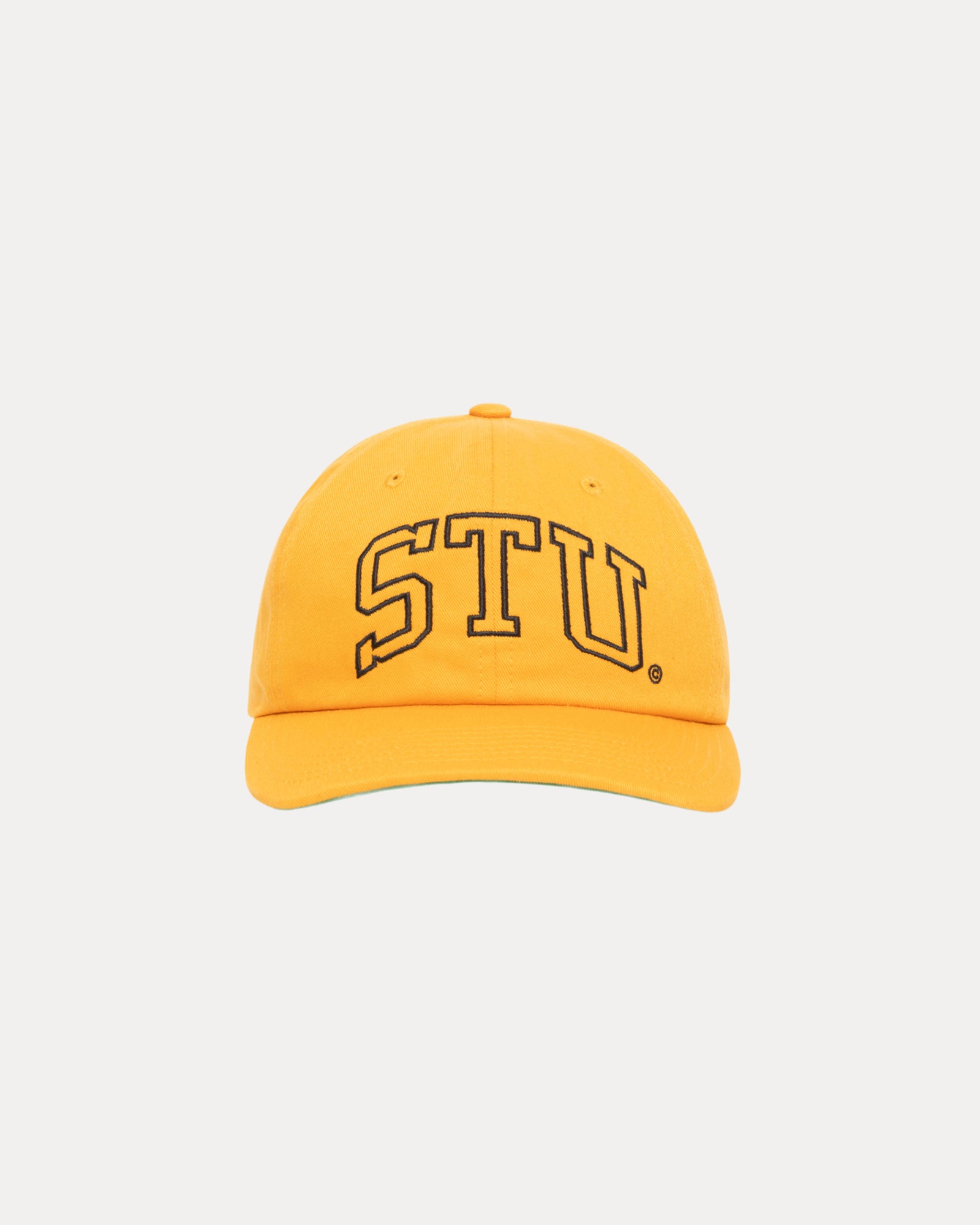 MID DEPTH STU ARCH STRAPBACK HAT - Adjustable Baseball Cap for Men & Women - Outdoor Sports, Casual Wear & Sun Protection