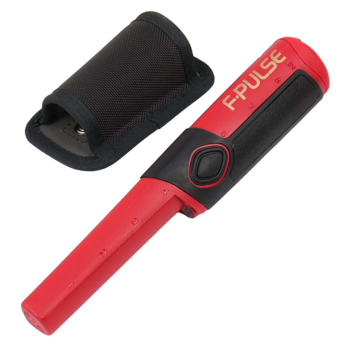Fisher F-PULSE Waterproof Pinpointer with Belt Holster - Metal Detecting Accessory for Treasure Hunting, Beach & Underwater Search - Perfect for Outdoor Adventures & Professional Use