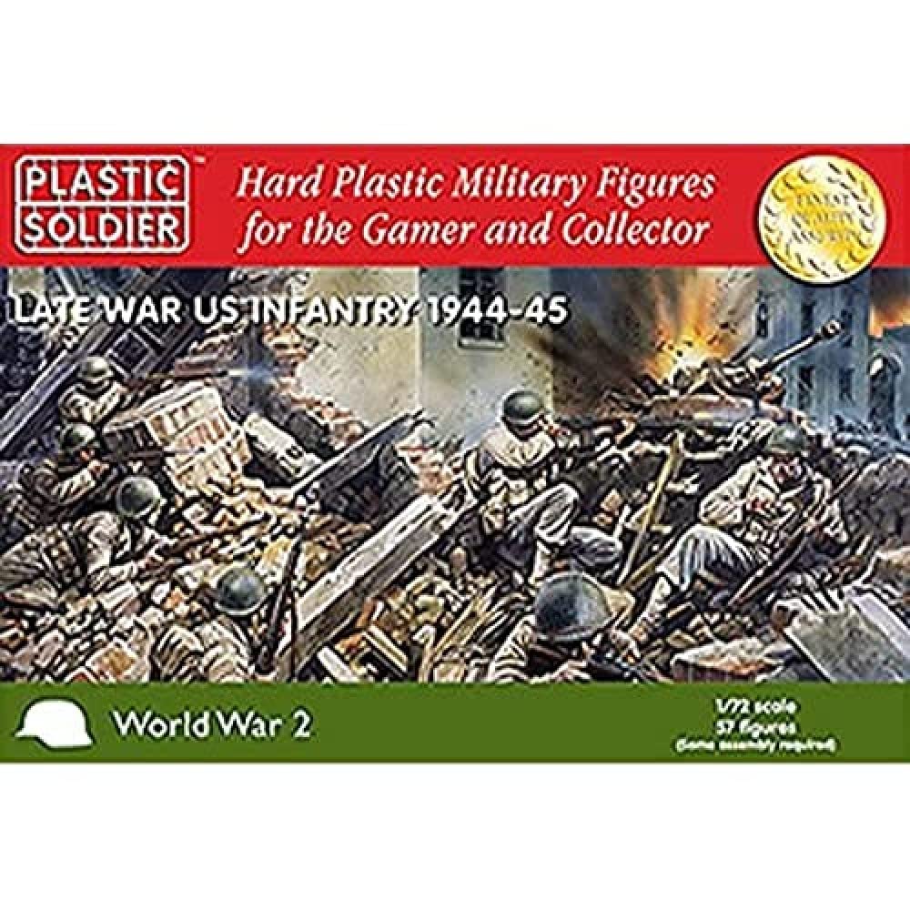 1/72 American Infantry 1944-45 Model Kit for Wargaming & Collecting