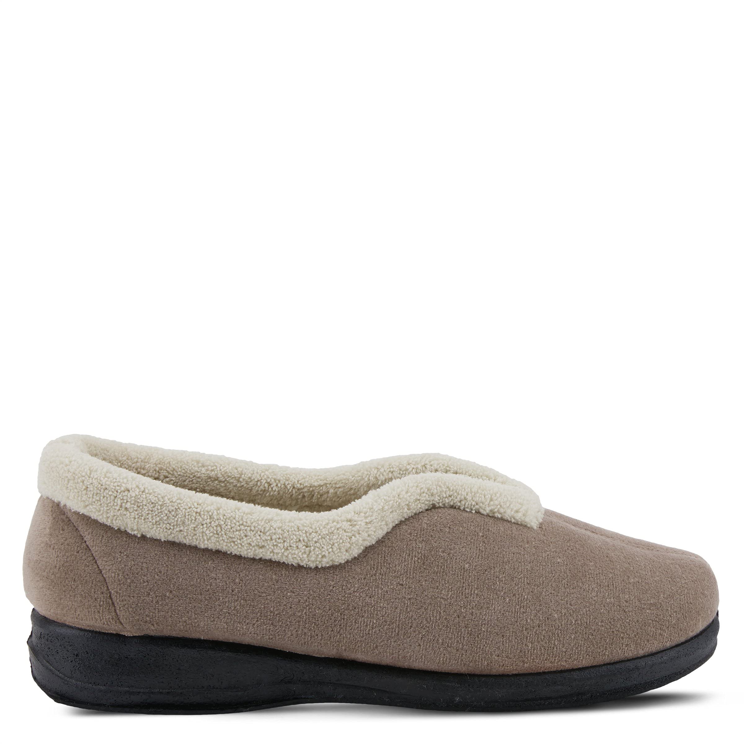 Spring Step Women's Cindy Slipper - Comfortable House Shoes with Memory Foam for Indoor & Outdoor Use - Perfect for Home, Office, and Travel