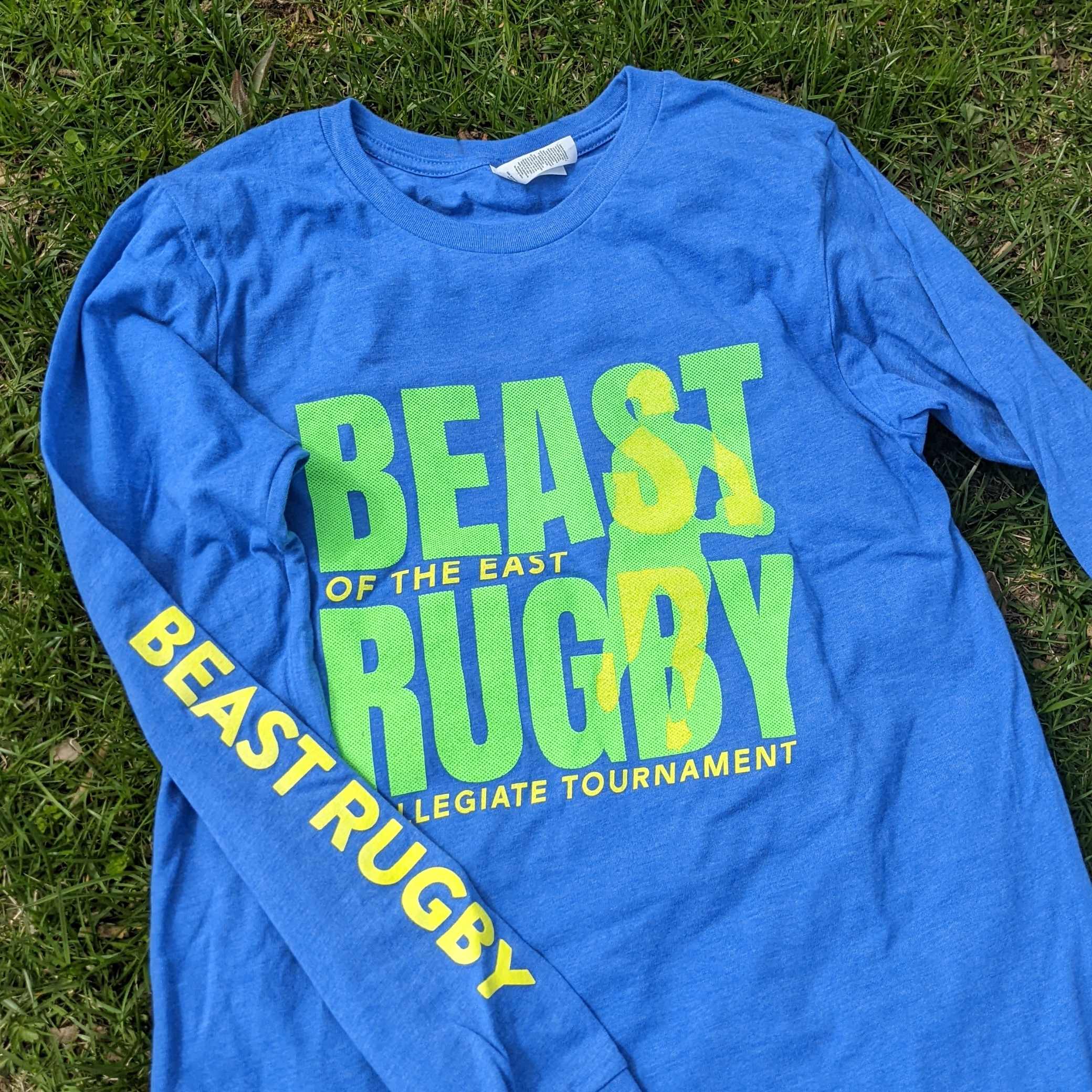 BOE '22 Beast Rugby Long Sleeve Tee - Durable & Comfortable Rugby Shirt for Men - Perfect for Training, Matches & Casual Wear
