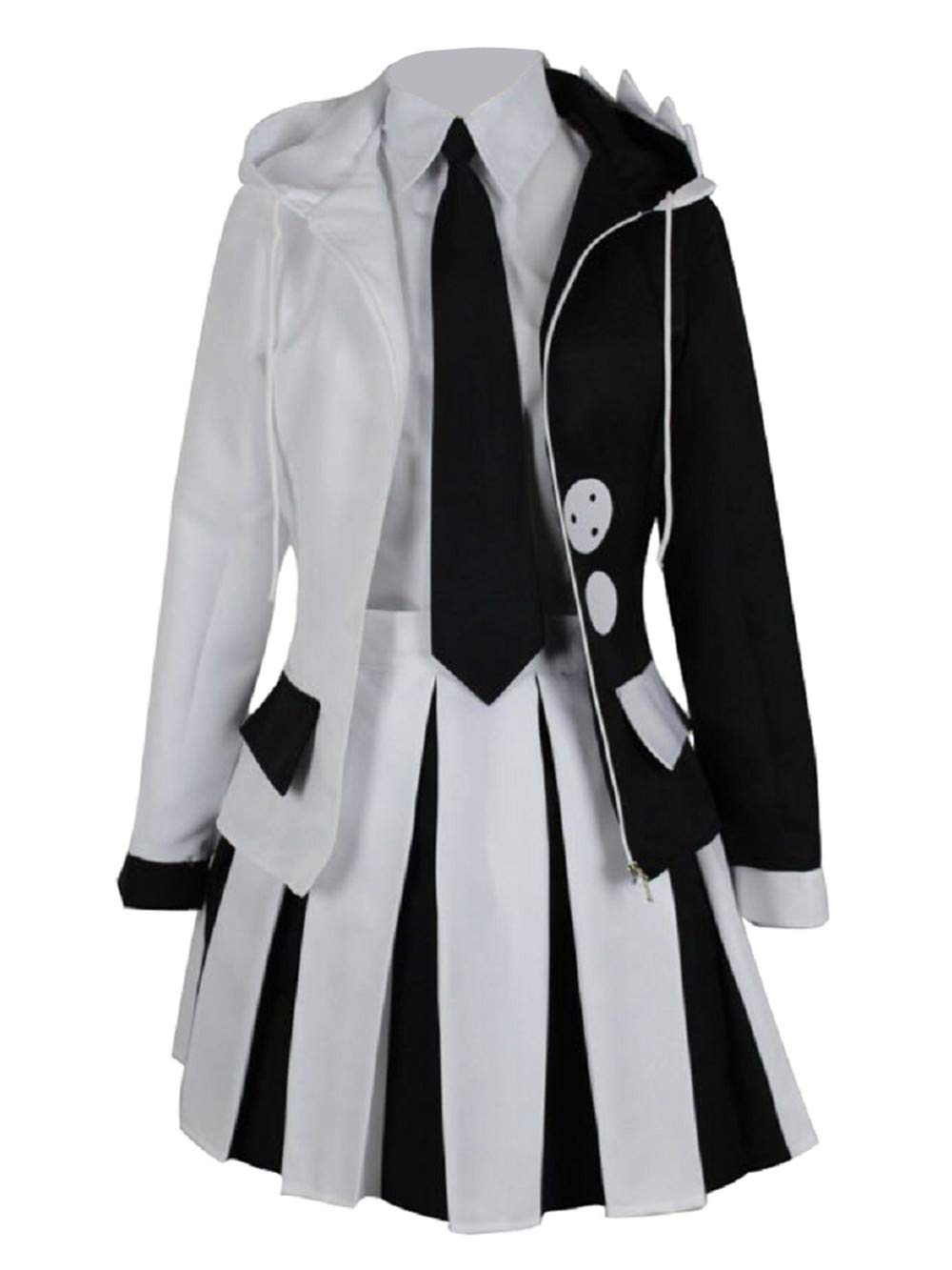 Monokuma Black & White Bear Cosplay Costume - Halloween Anime Outfit for Men & Women | Perfect for Conventions, Cosplay Events & Halloween Parties