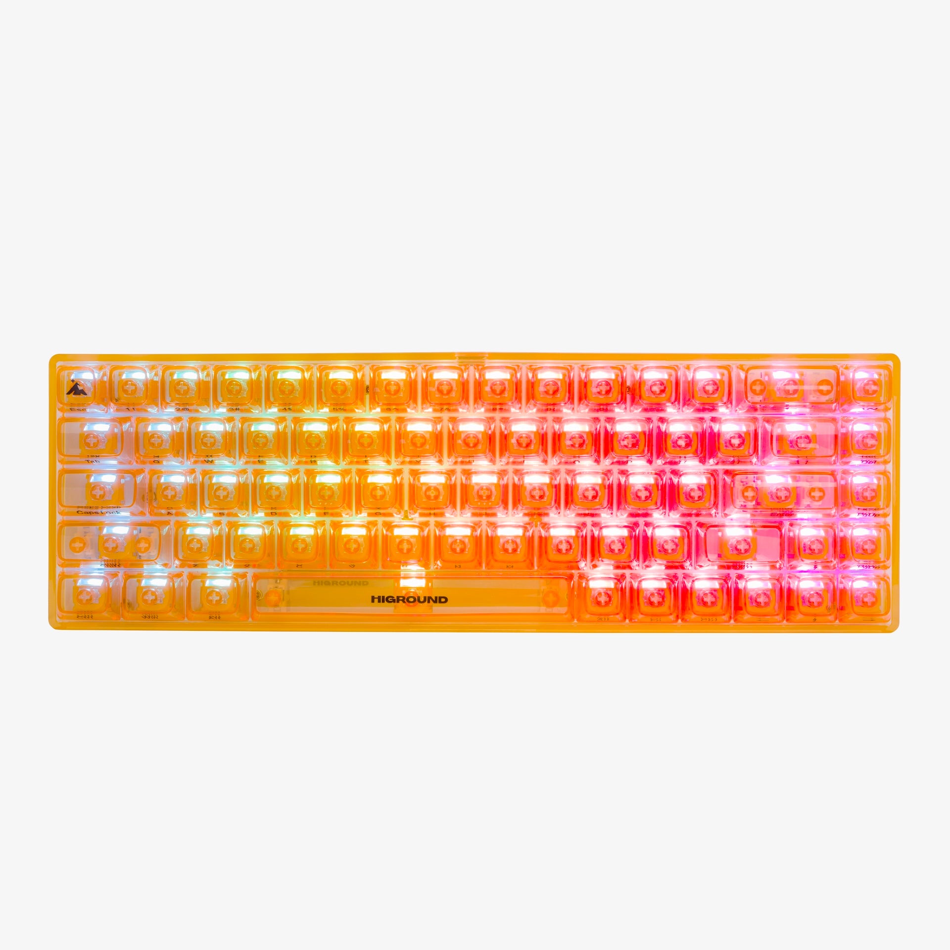 Clear Topaz Basecamp 65 Mechanical Keyboard with Venus Switches - Compact 65% Layout for Gaming & Typing | Perfect for Office Work, Programming & Esports