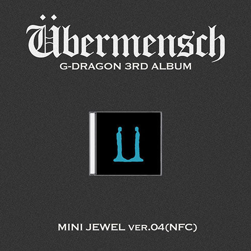 G DRAGON 3RD ALBUM [Übermensch] MINI JEWEL VERSION with NFC - Limited Edition K-Pop Collectible for Fans, Music Lovers & Gift Giving