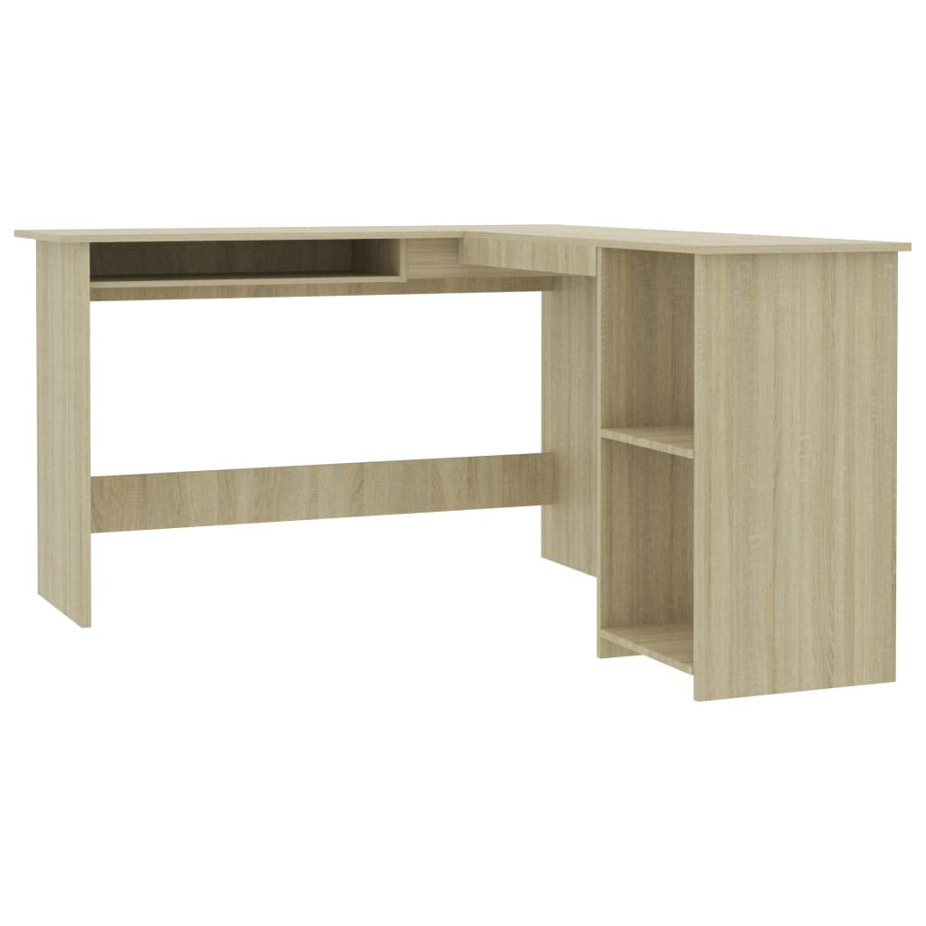 Modern L-Shaped Computer Desk for Study, Bedroom & Home Office - 47.2