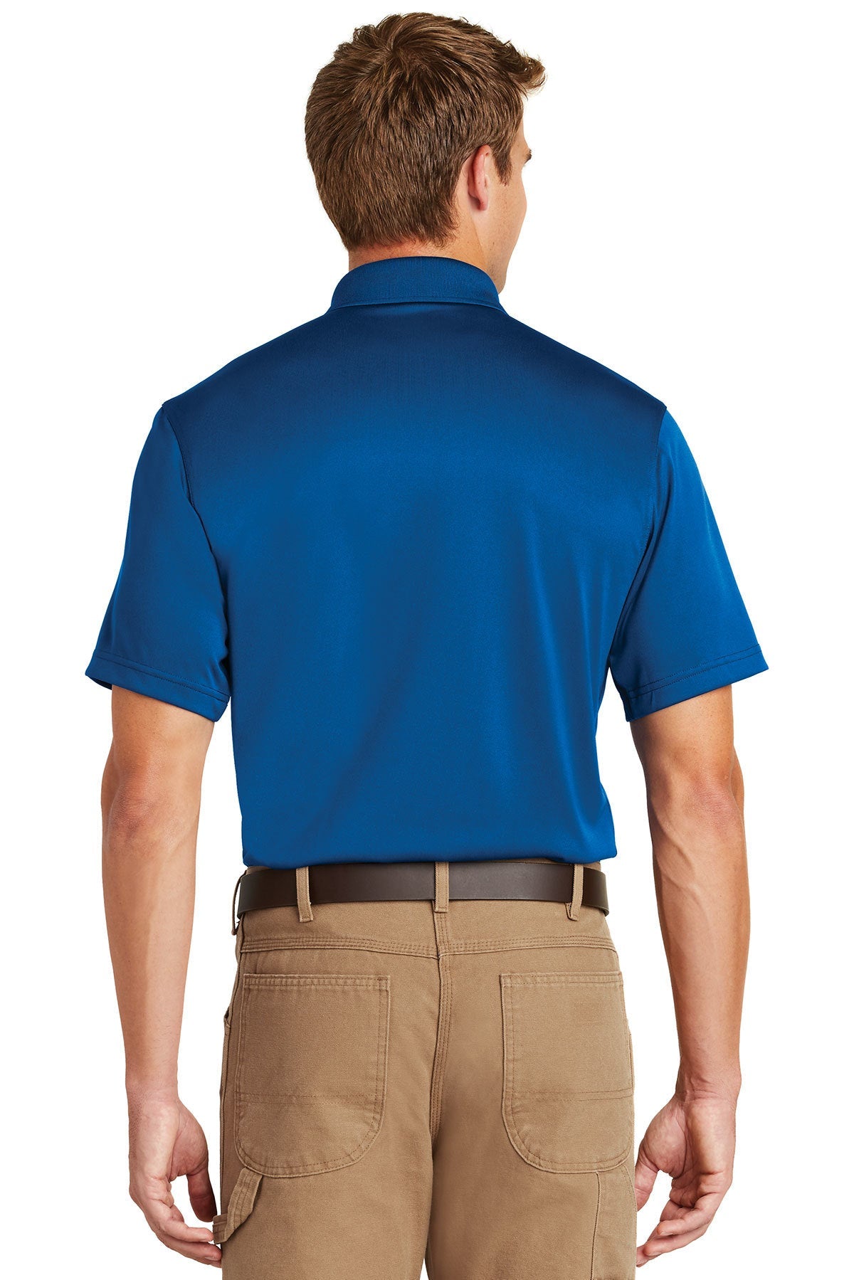 CornerStone Snag Proof Polo Shirt for Men - Royal Blue - Durable & Comfortable Golf & Work Wear