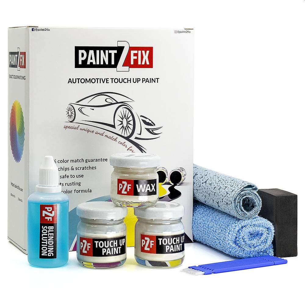 PAINT2FIX Infiniti Touch Up Paint - Matt White Pearl QAM (Silver Pack) | Scratch & Chip Repair Kit for Cars, SUVs & Trucks | Perfect for Door Dings, Bumper Scratches & Minor Paint Damage