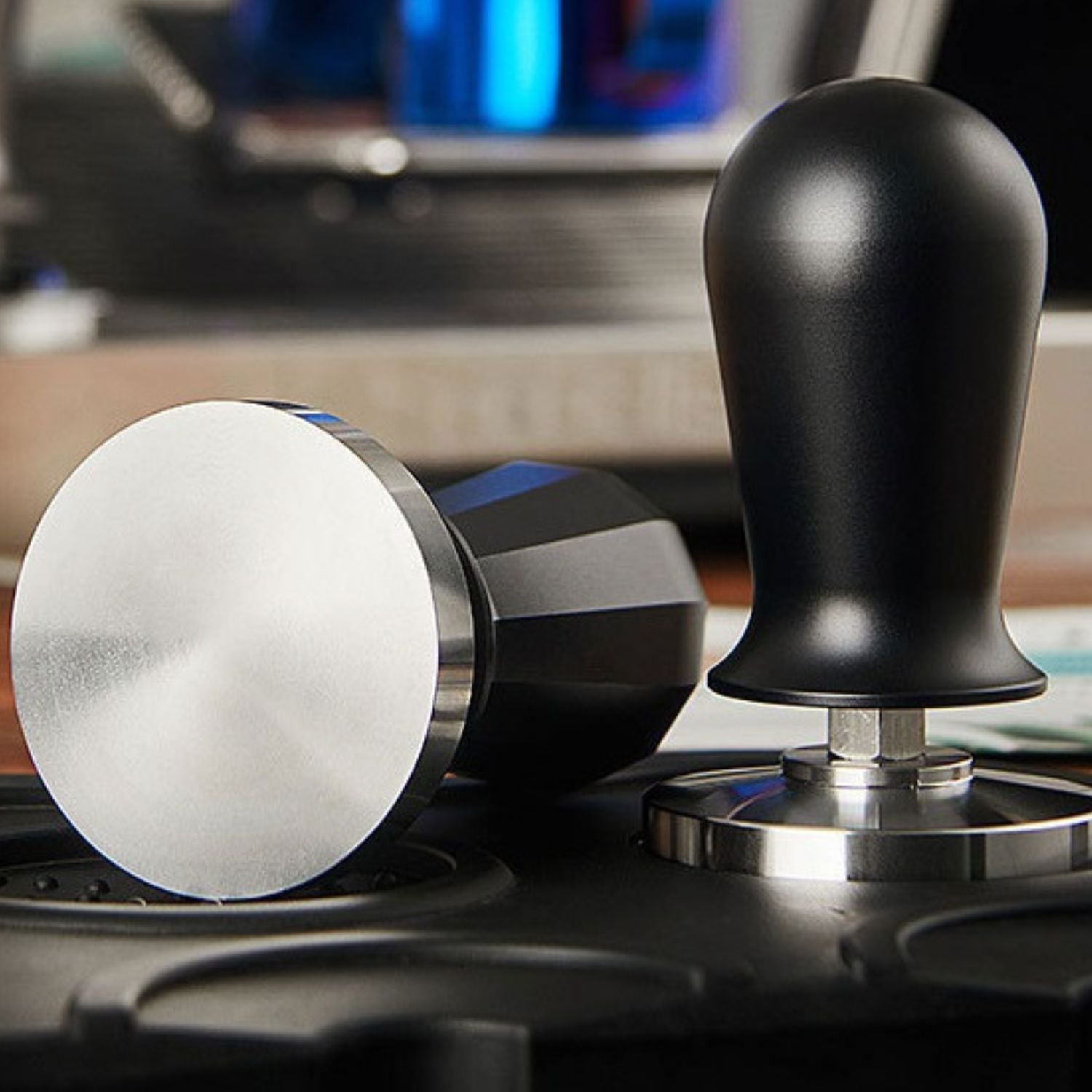 I.XXI Professional 53mm Coffee Tamper with Calibrated Spring - Perfect for Espresso Machines, Barista Use & Home Brewing