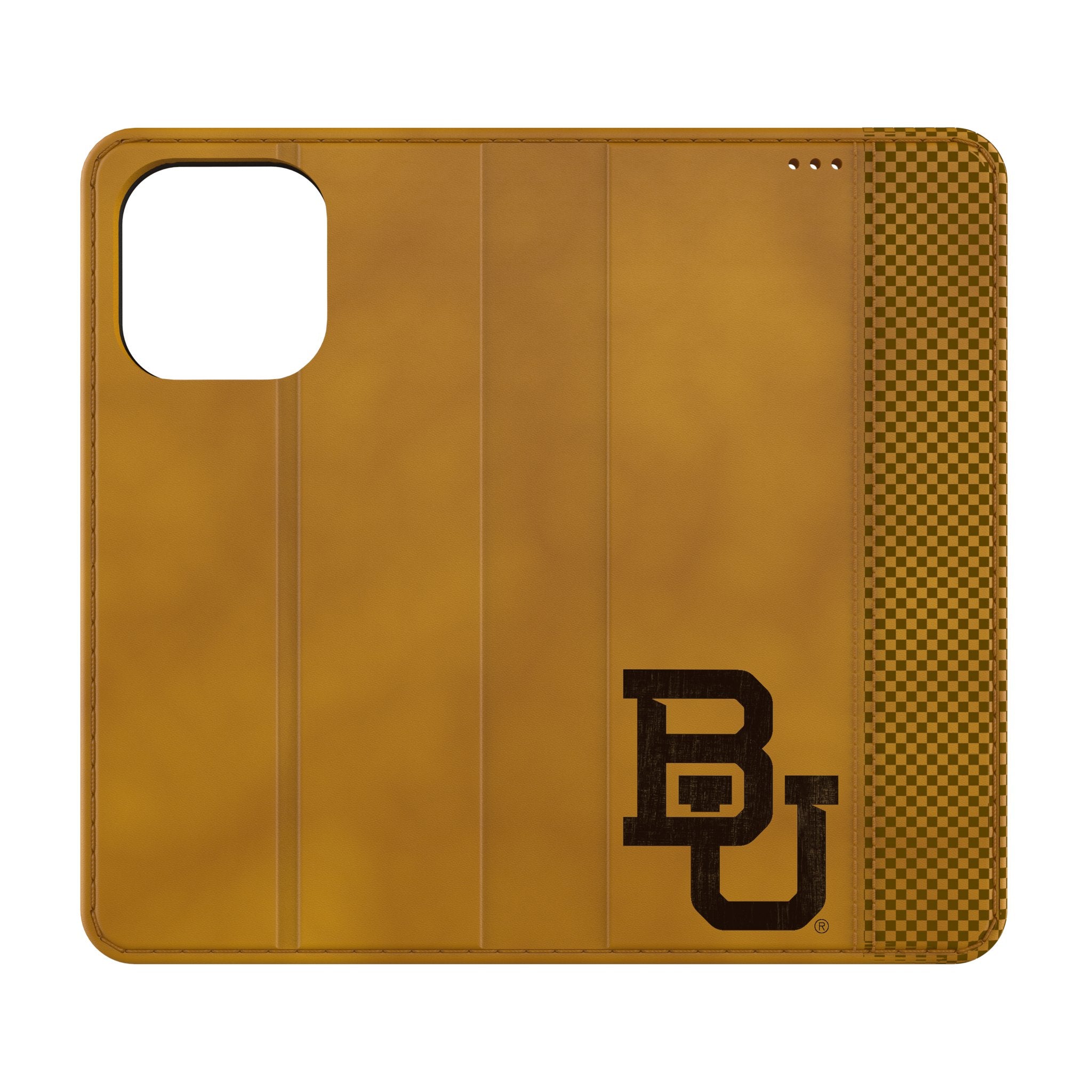 Baylor University Bears Burn Folio Phone Case for Apple iPhone - Durable & Stylish Cover for iPhone 13/14/15 Pro Max - Perfect for School, Games & Daily Use
