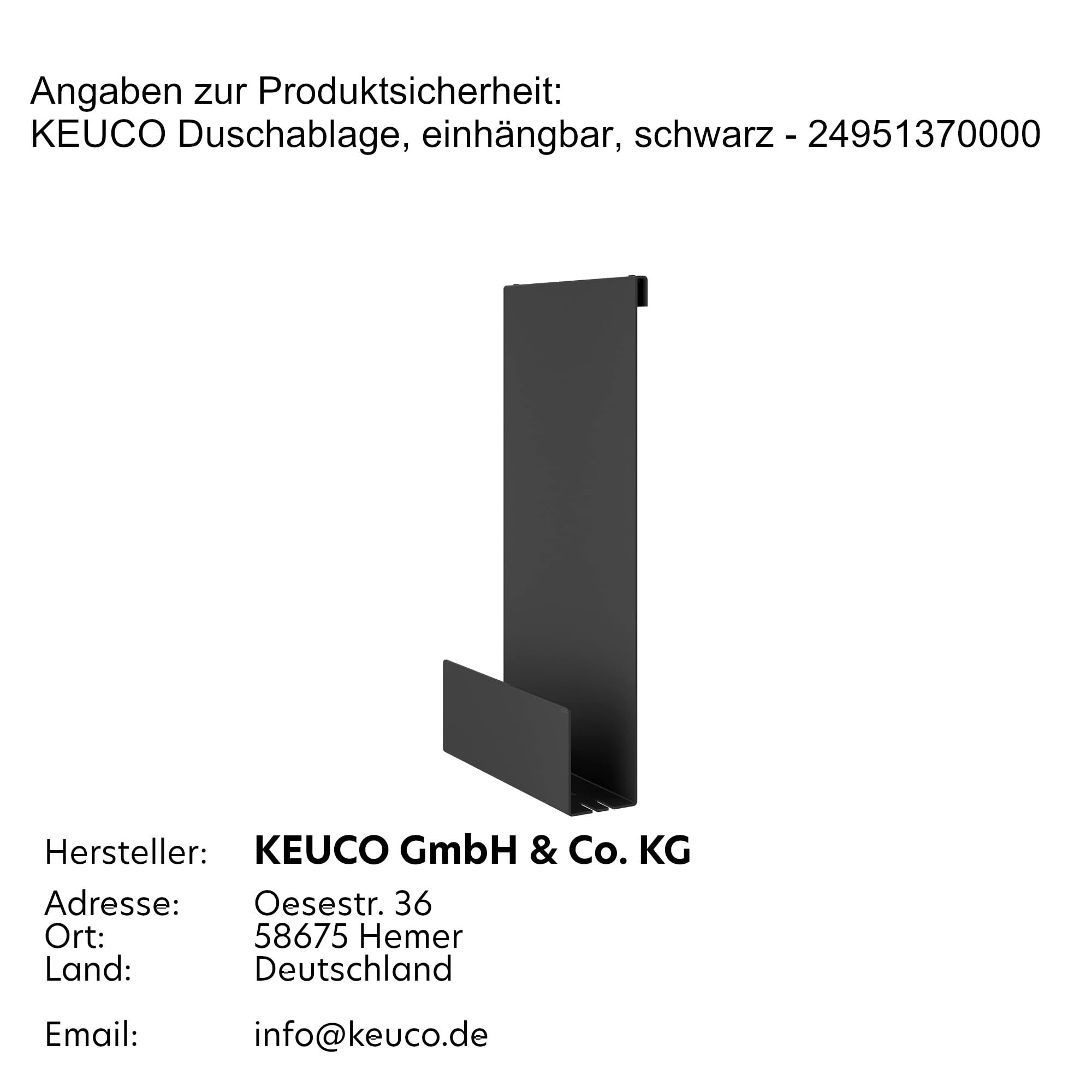 Keuco Black Collection 23.62