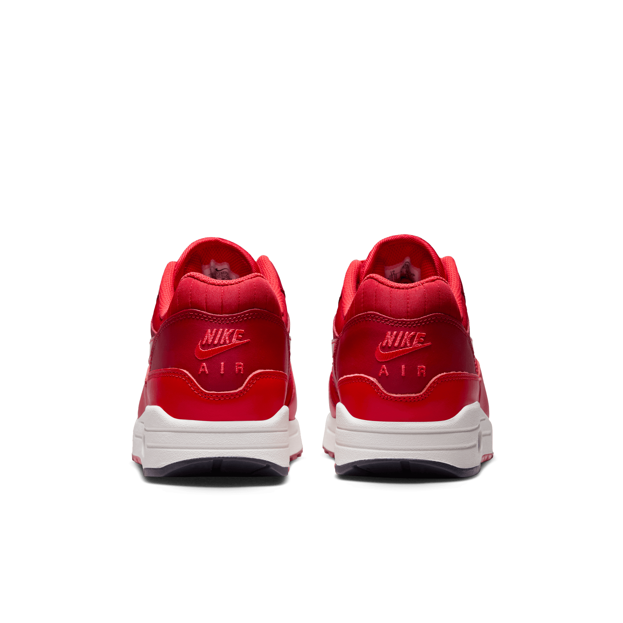 Nike Air Max 1 Running Shoes - Gym Red/Sail Colorway - Men's Athletic Sneakers for Gym, Running & Casual Wear