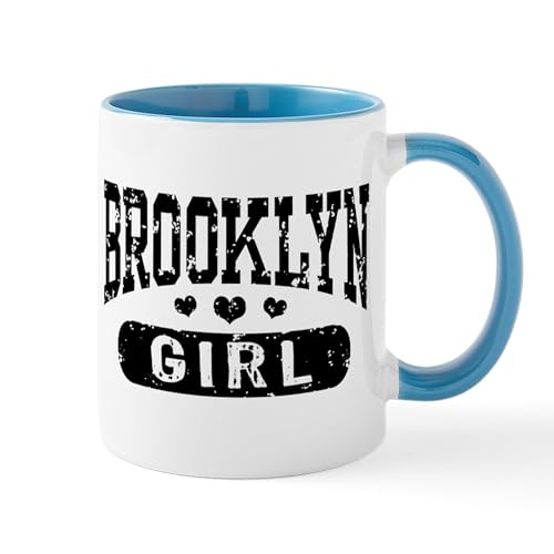 White/Blue Inside - Brooklyn Girl Mug
