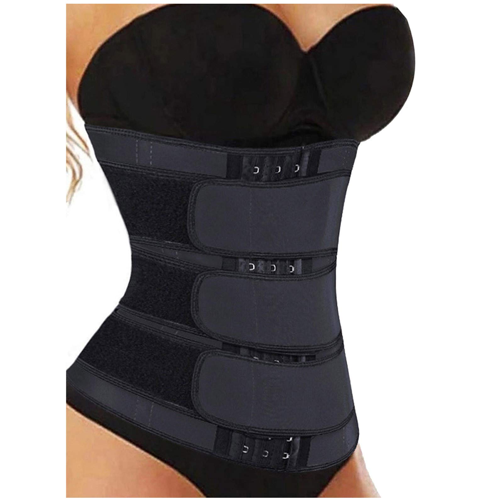 Women's Waist Trainer Corset - Slimming Body Shaper Belt for Weight Loss, Fitness & Yoga - Tummy Control Shapewear for Workout, Postpartum & Everyday Wear