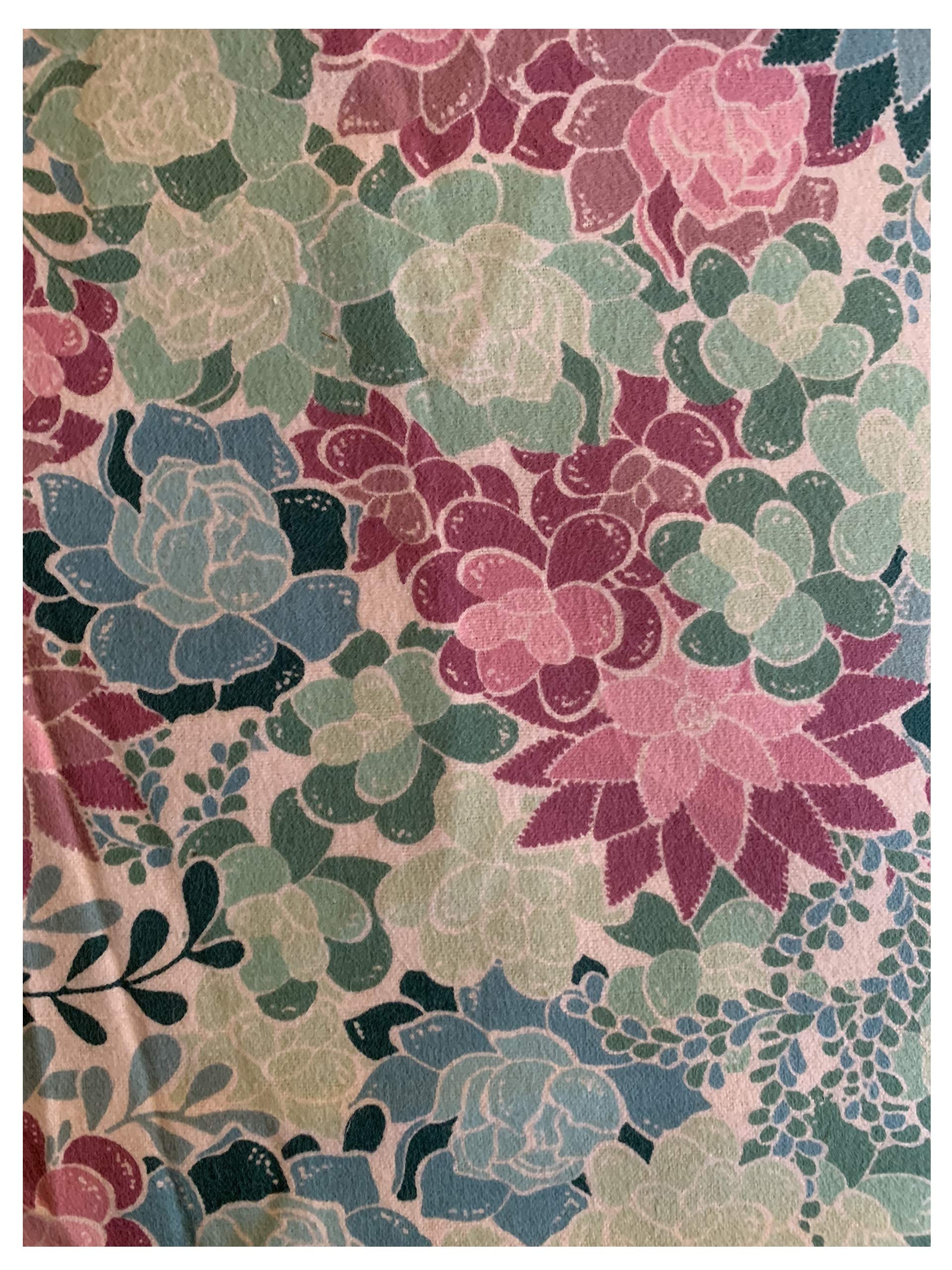 6 lbs Floral Weighted Blanket for Girls - Soft Washable Flannel Lap Blanket for Anxiety Relief, Stress & Sleep - Perfect for Bed, Sofa & Travel