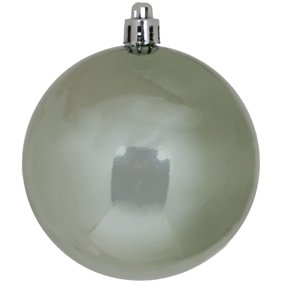 Vickerman 3-Inch Wrought Iron Shiny Ball Christmas Tree Ornaments - Pack of 12 Metal Decorations for Holiday, Party & Home Decoration | Perfect for Christmas Trees, Wreaths, Garlands and Gift Wrapping