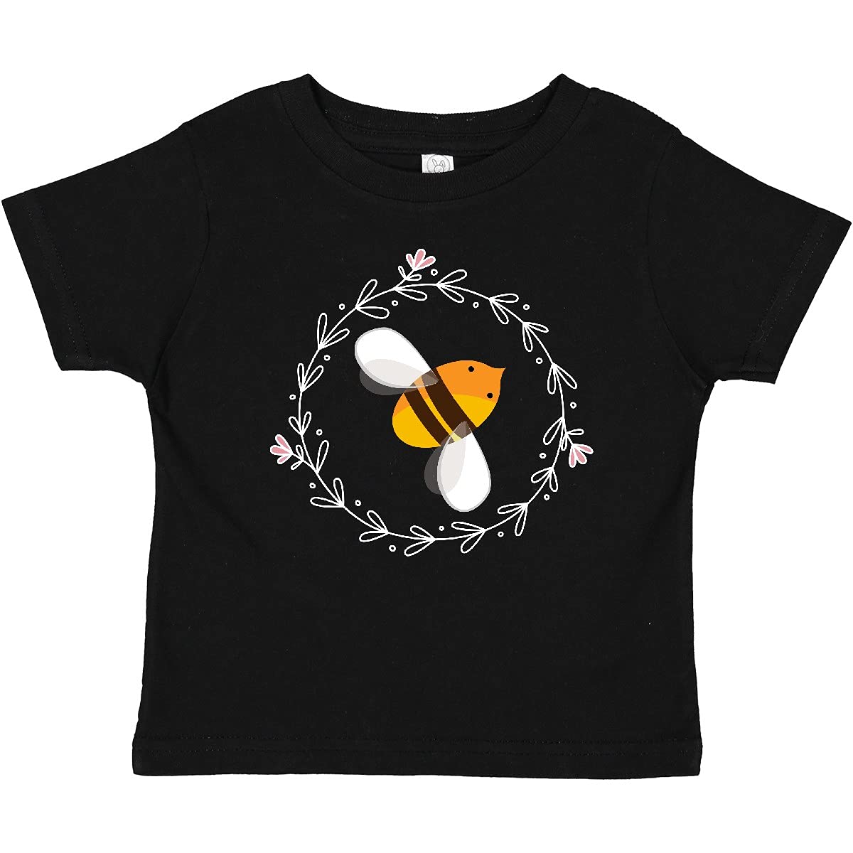 Inktastic Bee Cute Kids Honeybee Baby T-Shirt - Adorable Honey Bee Graphic Tee for Toddlers & Infants - Perfect for Playdates, Birthday Parties & Outdoor Activities