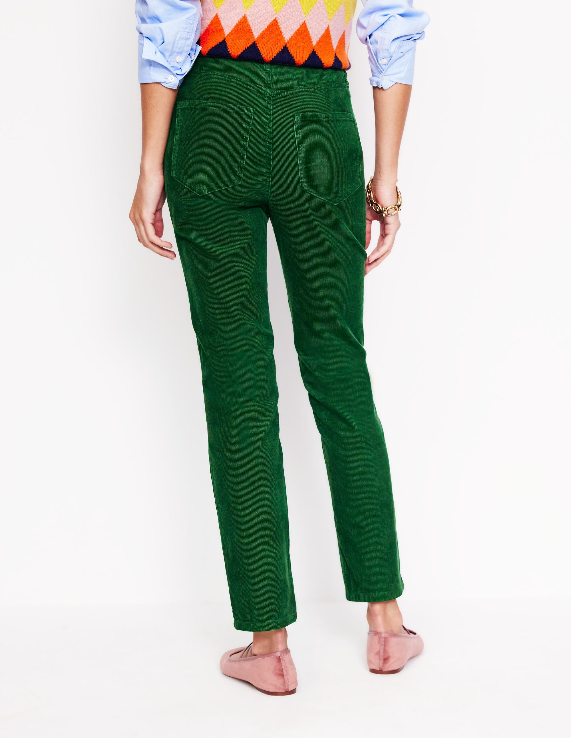 5 Pocket Slim Fit Stretch Denim Jeans for Men - Comfortable & Stylish Pine Green Trousers - Perfect for Casual Wear, Office & Outdoor Activities