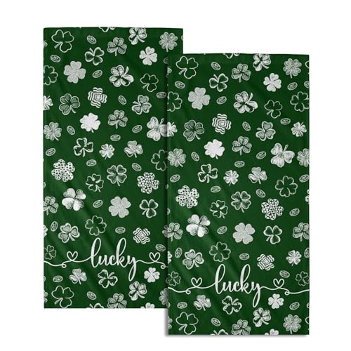 Lucky Shamrocks Green
