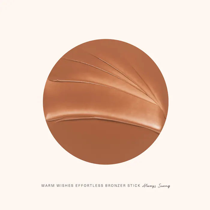 Rare Beauty Warm Wishes Effortless Bronzer Stick - Creamy, Buildable Glow for Cheeks & Contour | Perfect for Everyday Makeup & On-The-Go Touch Ups