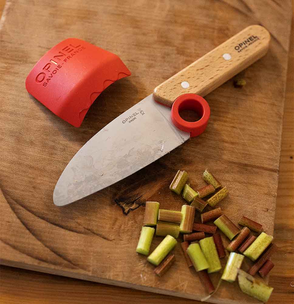 Opinel Le Petit Chef Kids Kitchen Knife Set - Safe Cooking Tools for Children - Perfect for Little Chefs Learning Culinary Skills at Home or School