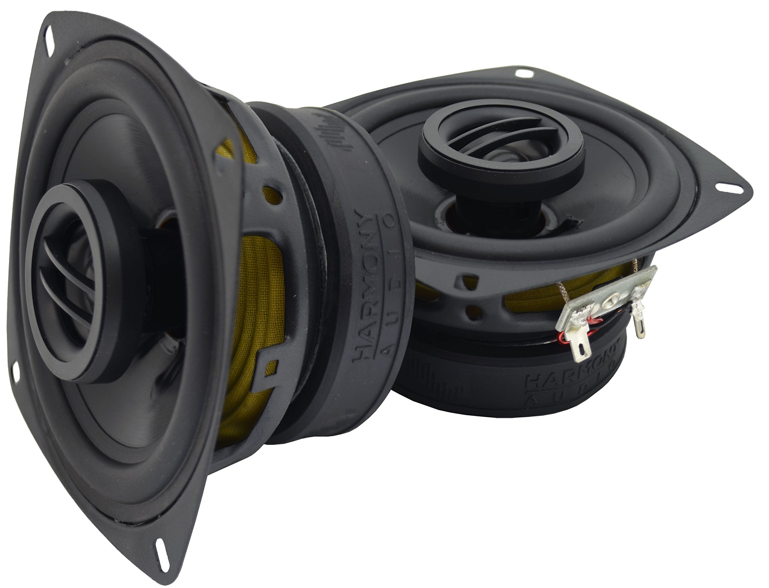 Dodge Intrepid 1993-1997 Factory Speaker Replacement Bundle - Harmony Audio Compatible Speakers & CXA360.4 Amplifier | Car Audio Upgrade for Enhanced Sound Quality